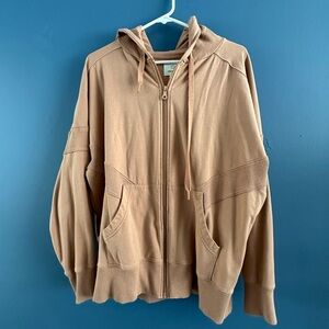 Aerie offline peach  Zip-Up Hoodie